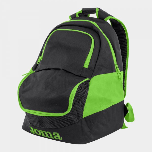 Černo-zelená fluorescenční sportovní taška Joma Diamond II