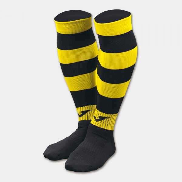 Fotbalové ponožky Joma Zebra Mid-Calf II černá-žlutá