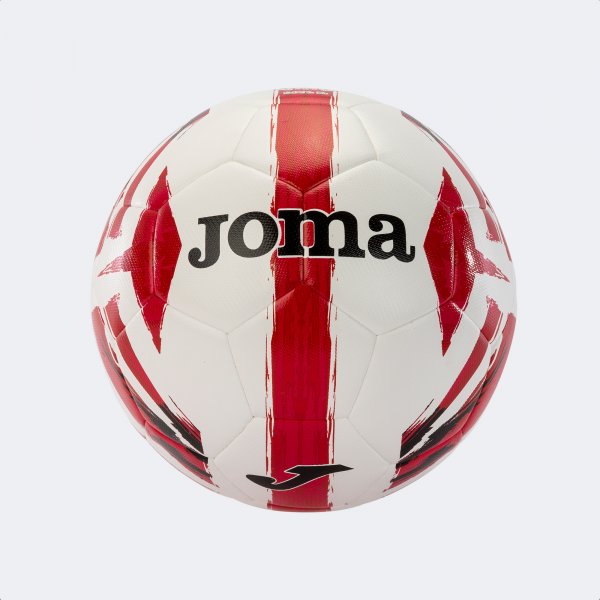 Bílo-červený tréninkový míč Joma