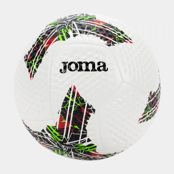 Bílo-zelený fotbalový míč Joma Gioco III