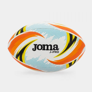 Míč J-Pro Rugby – bílá-oranžová