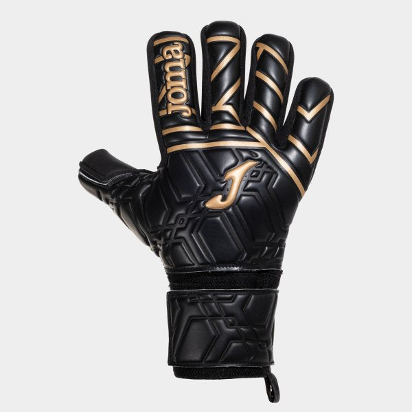 JOMA Gk Pro Goalkeeper Gloves Black Gold