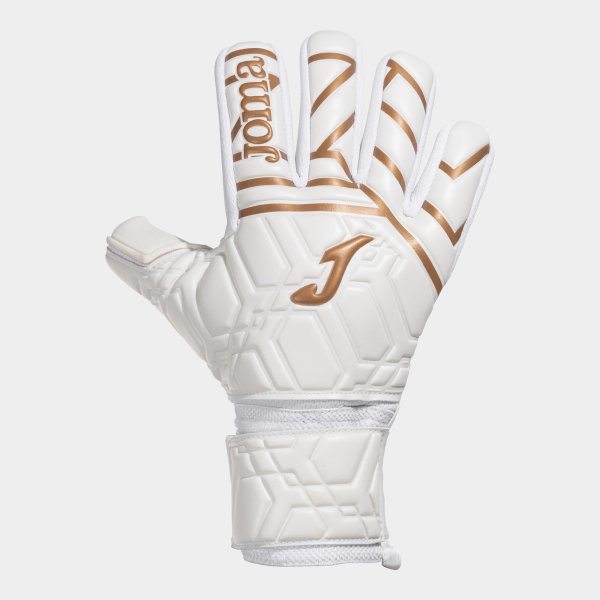 JOMA Gk Pro Goalkeeper Gloves White Orange
