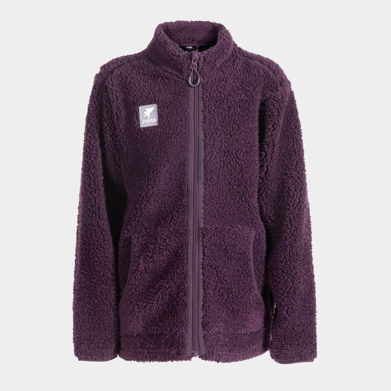 Dětská mikina Joma Kids Camp Full Zip vínová