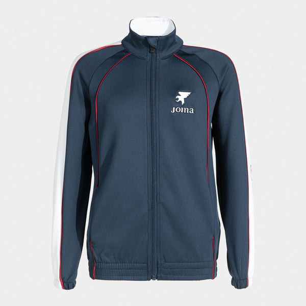 Mikina Joma Futbol Retro Mundial Full Zip tmavě modrá-bílá