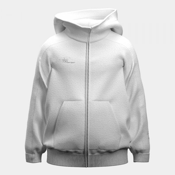 Mikina Joma Kids Zip Up – bílá