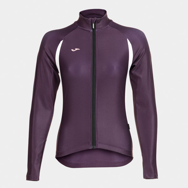 Mikina Joma Crono Full Zip vínová