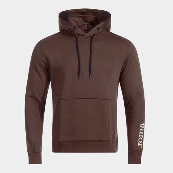 Hnědá mikina Joma University Hoodie s kapucí