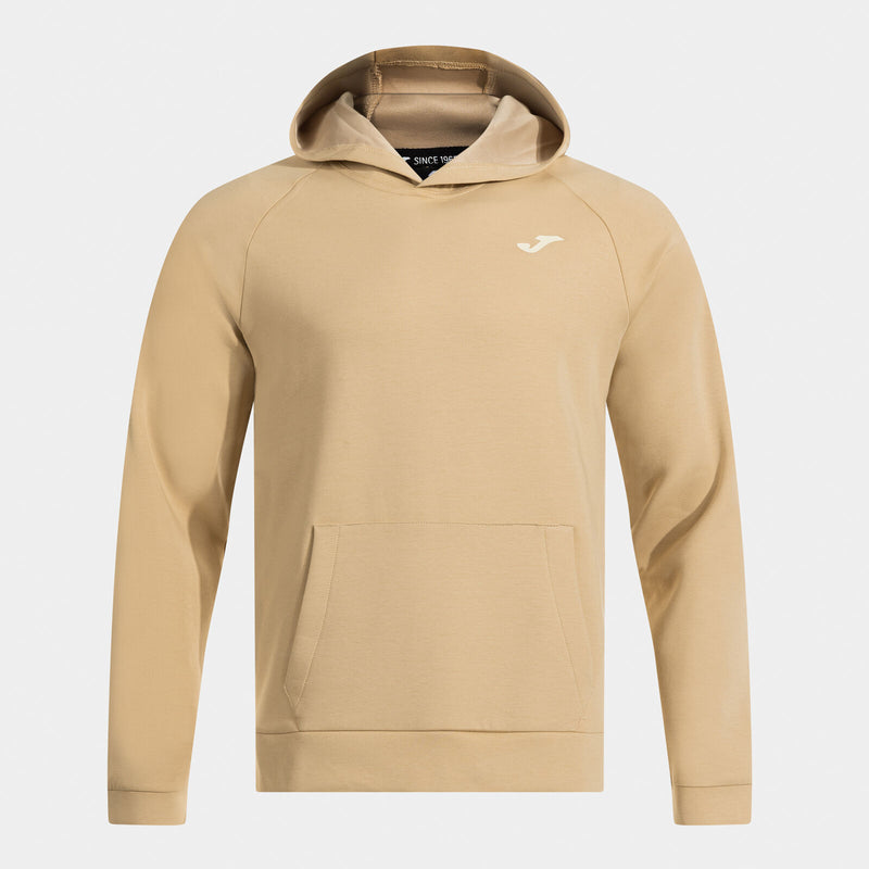 Béžová mikina Joma Breath Hoodie s kapucí