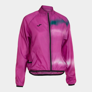 Pláštěnka Crono Printing Windbreaker – neonově růžová
