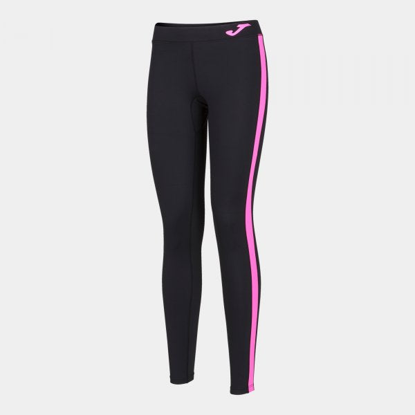Černo-růžové dámské legíny Joma Flugold Mesh