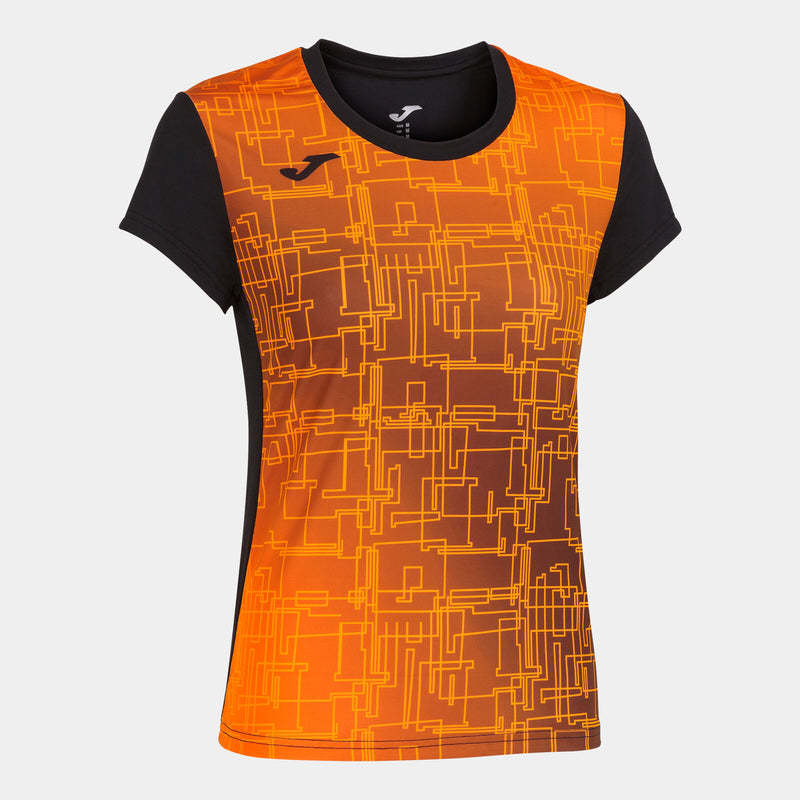Tričko Joma Elite VIII černá-oranžová