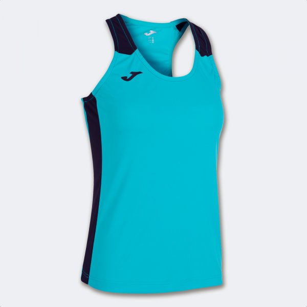 Tričko Joma Record II fluo-tyrkysová – sportovní tričko