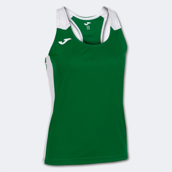 Tričko Joma Record II zelená-bílá – sportovní tričko