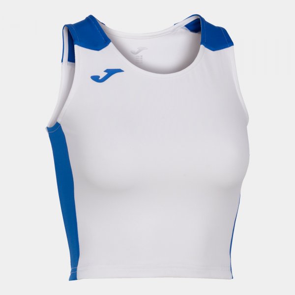 Tričko Joma Top Record II bílá-královská modrá - dres a tričko
