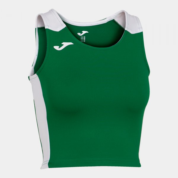 Tričko Joma Top Record II zelená-bílá - dres a tričko