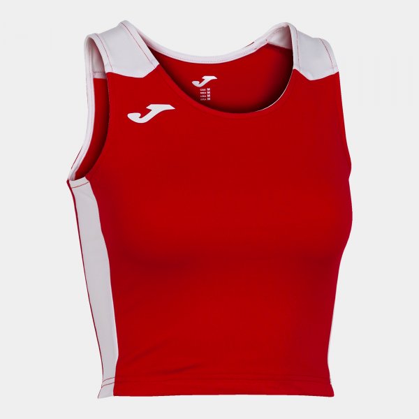 Tričko Joma Top Record II červená-bílá - dres a tričko