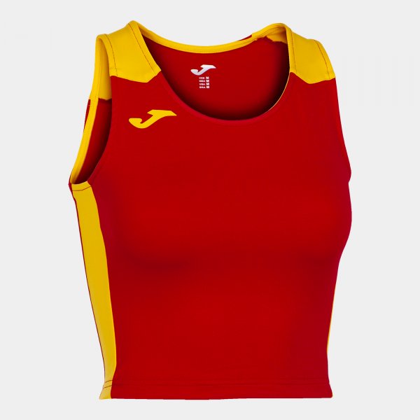 Tričko Joma Top Record II červená-žlutá - dres a tričko