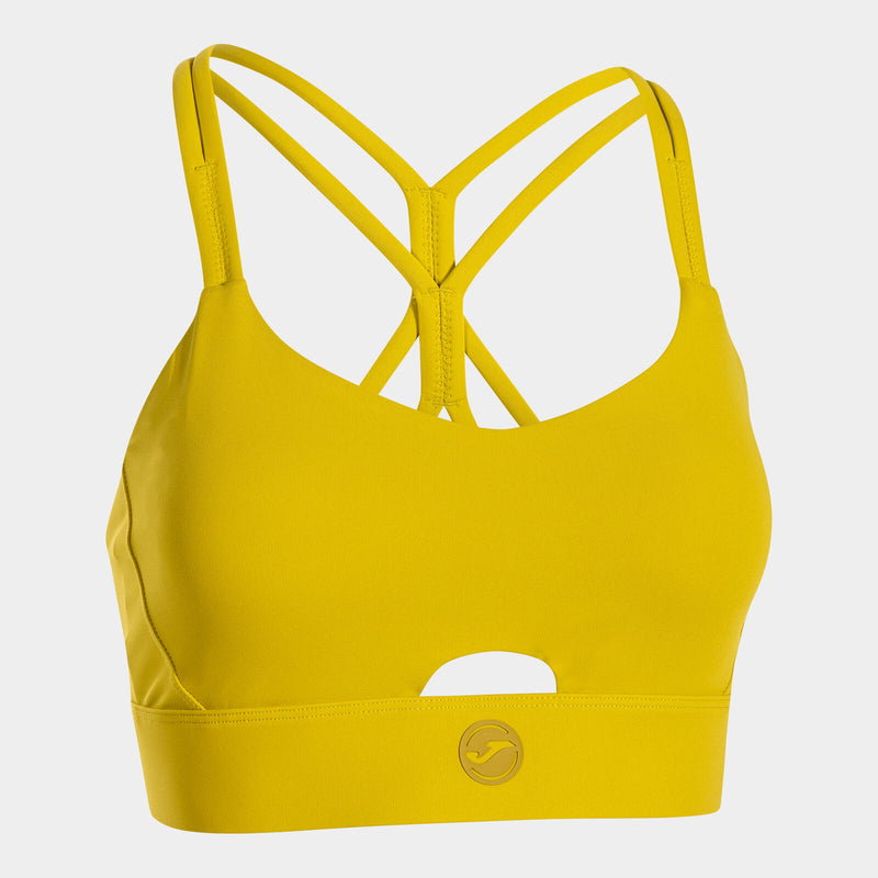 Sportovní podprsenka Joma Core Sport Bra žlutá