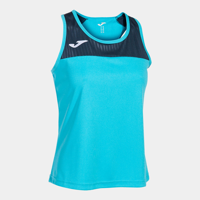 Tričko Joma Montreal Tank Top fluo-tyrkysová