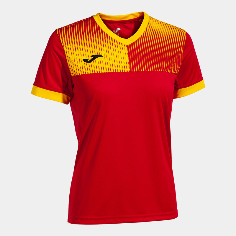 Tričko Joma Supernova IV červená-žlutá