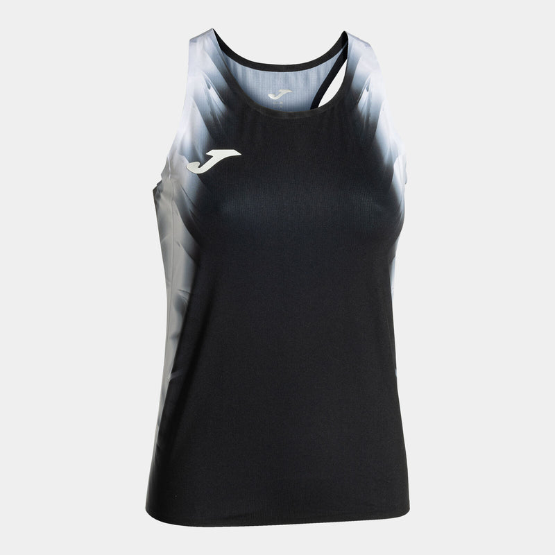 Tílko Joma Elite XI Tank Top černá-bílá – běžecké tílko