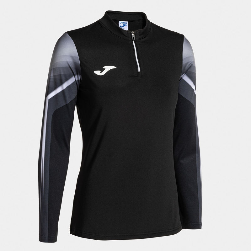 Černo-antracitová mikina Joma Elite XI