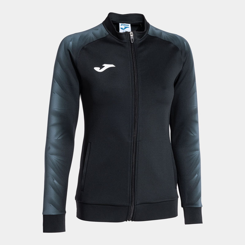 Mikina Joma Elite XI Full Zip černá-antracitová