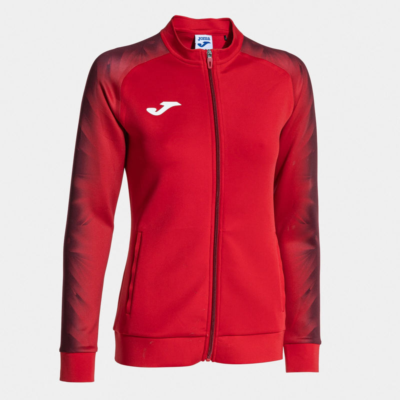 Mikina Joma Elite XI Full Zip červená