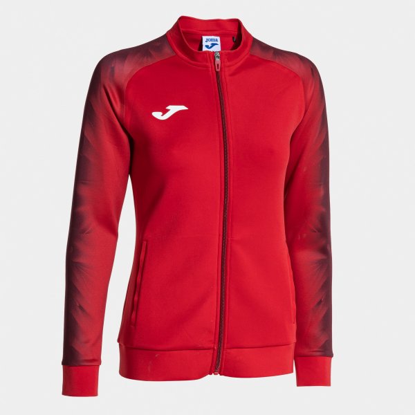 Mikina Joma Elite XI Full Zip červená