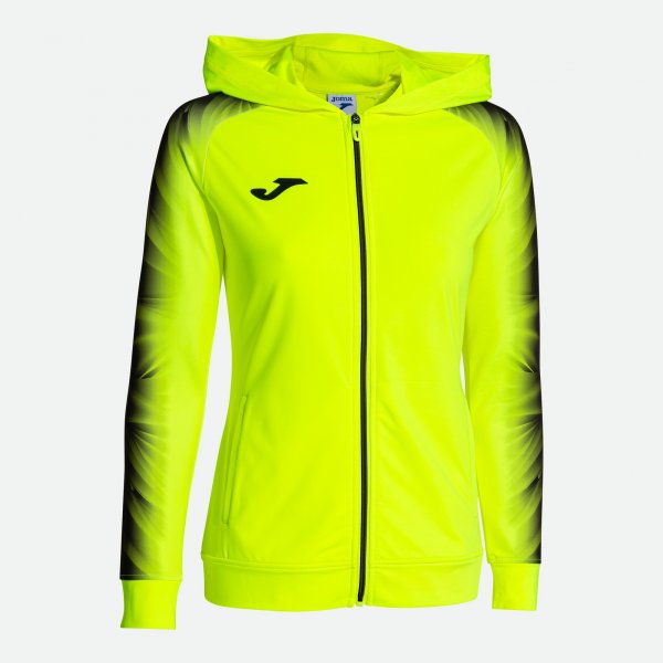 Mikina Joma Elite XI Zip-Up Hoodie žlutá-černá