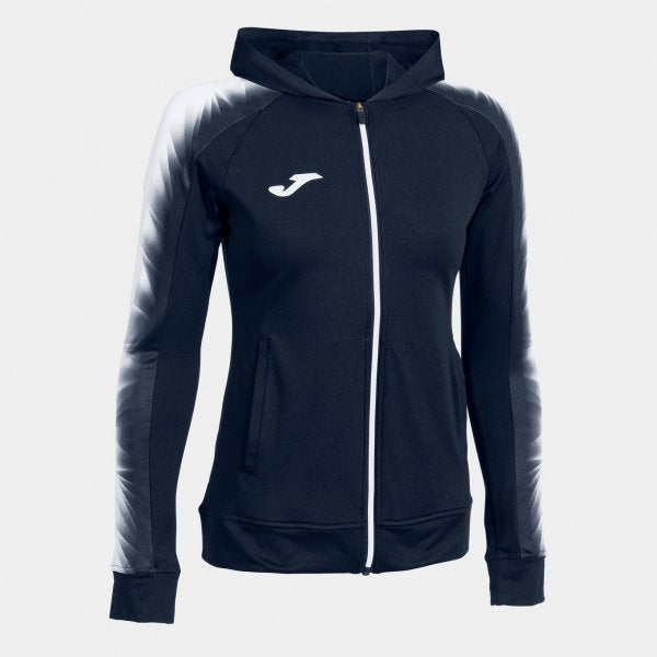 Mikina Joma Elite XI Zip-Up Hoodie tmavě modrá-bílá
