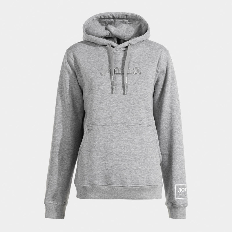 Šedá melírovaná mikina s kapucí Joma Urban Street Hoodie Melange