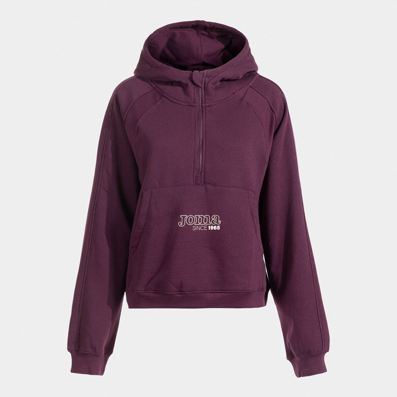 Mikina Joma Mimetic Hoodie vínová
