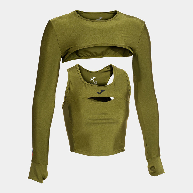 Tričko Joma Step Top hnědá