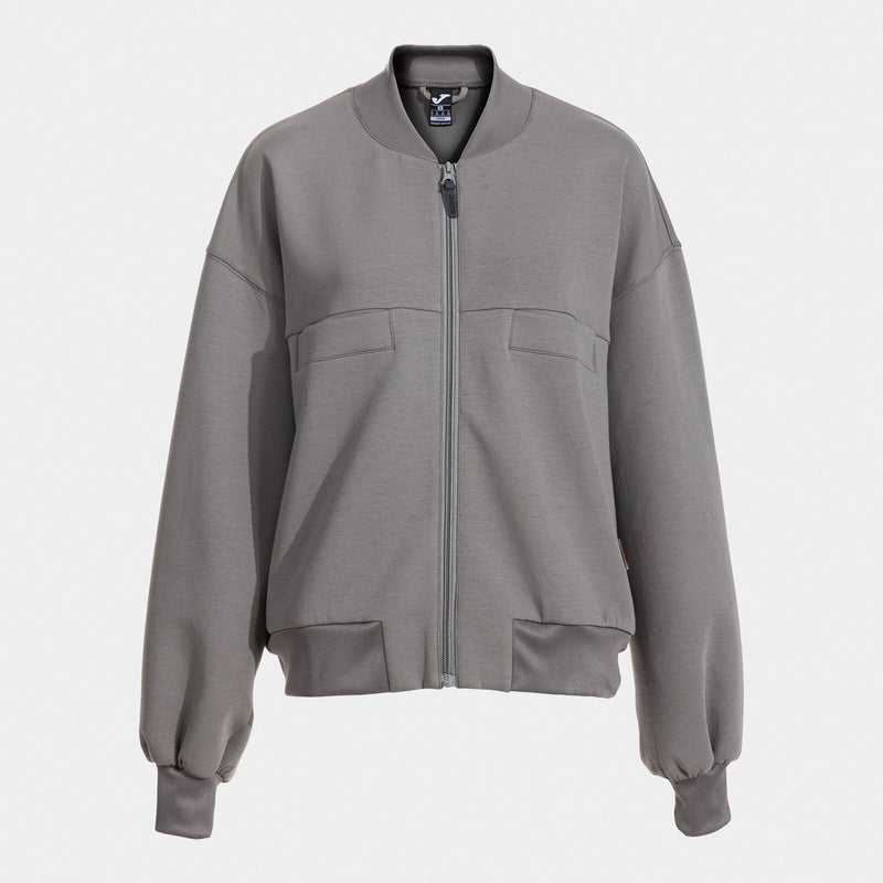 Mikina Joma Step Full Zip šedá