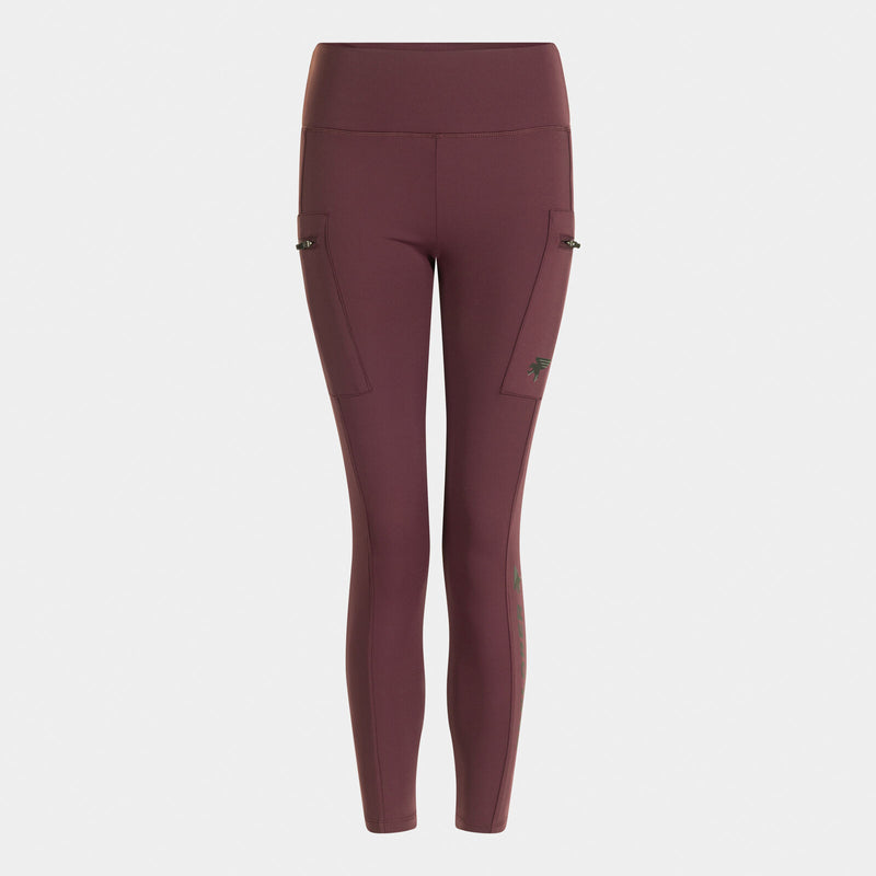 Legíny Joma Explorer Tights vínové