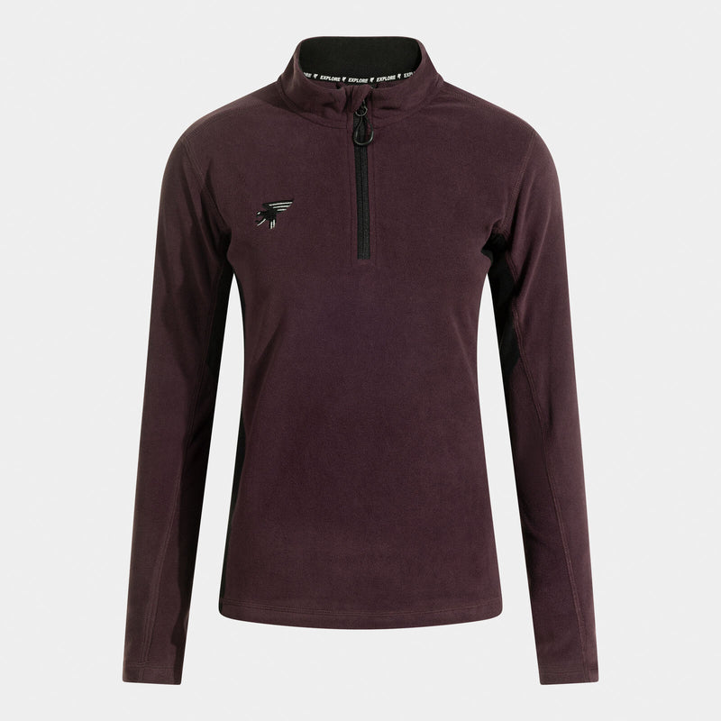 Bunda Joma Explorer Polar Fleece vínová