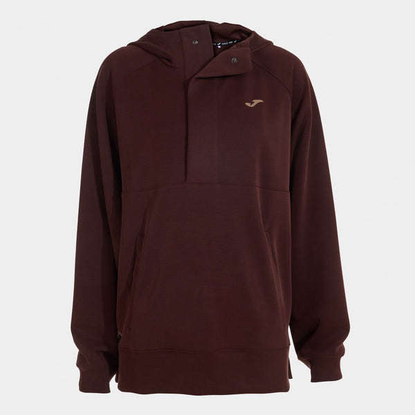 Mikina Joma Breath Hoodie hnědá