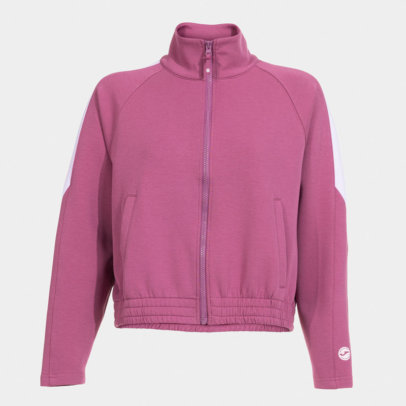 Mikina Joma Core Full Zip fialová