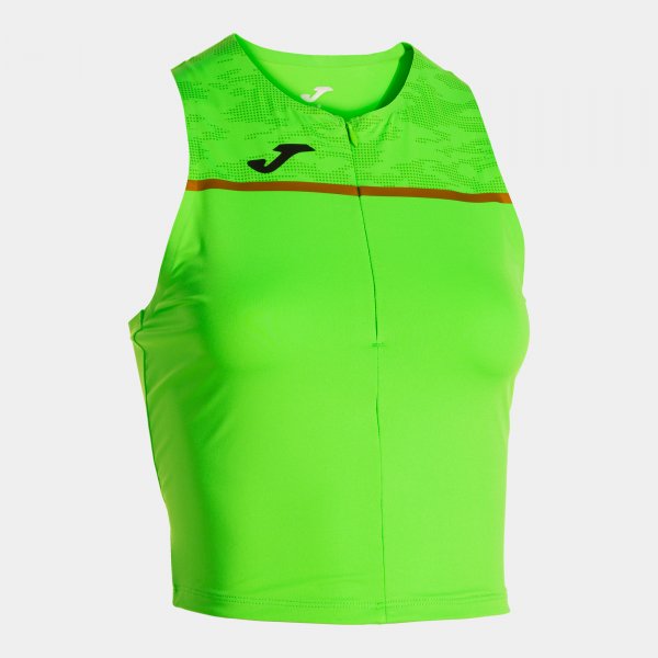 Tílko Joma Record III Top fluo-zelená – sportovní tílko