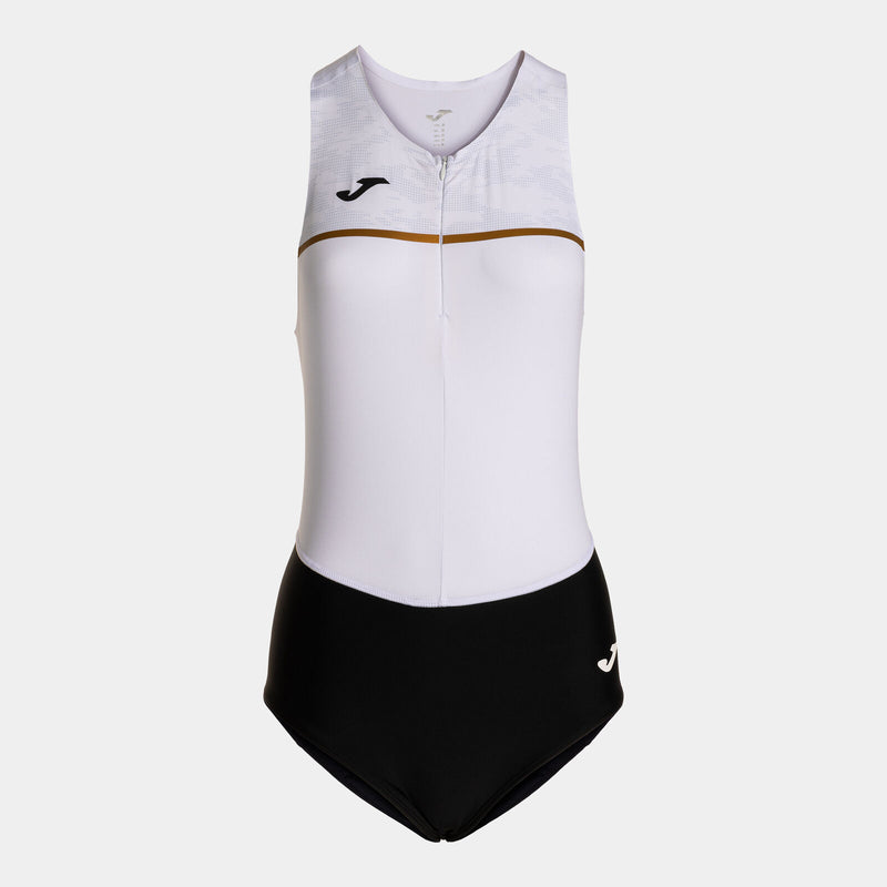 Body Joma Record III Bodysuit bílá-černá – atletické body