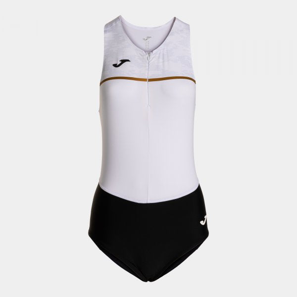 Body Joma Record III Bodysuit bílá-černá – atletické body