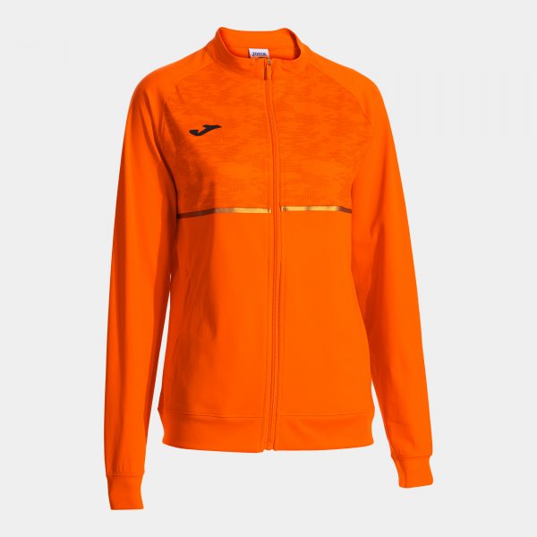 Oranžová mikina Joma Record III Full Zip