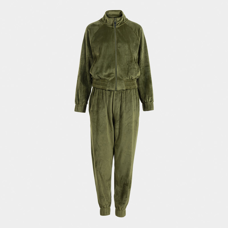 Sportovní souprava Joma Step Tracksuit zelená