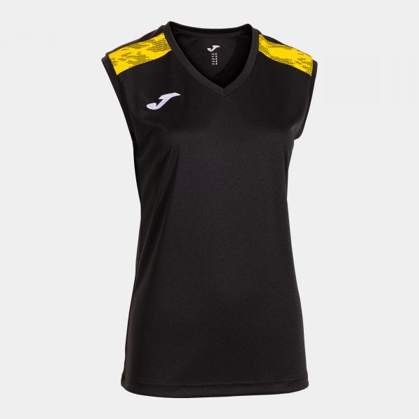 Tričko Joma Championship VIII černá-žlutá, sportovní dres
