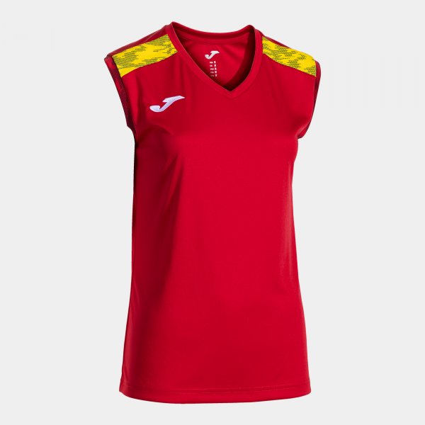 Tričko Joma Championship VIII červená-žlutá, sportovní dres