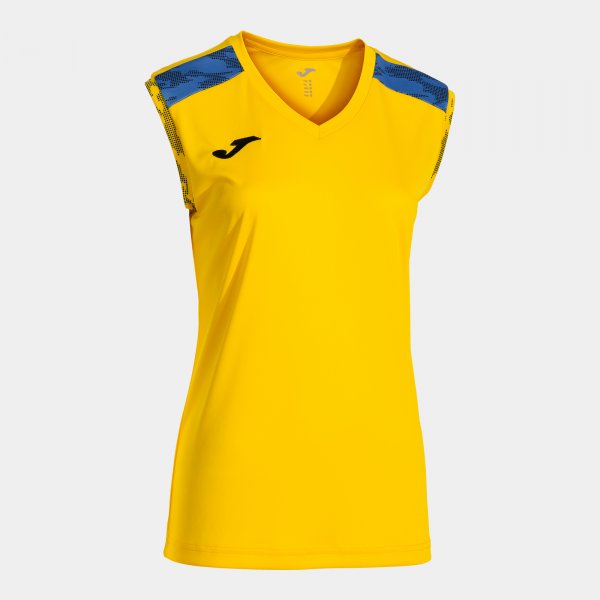 Tričko Joma Championship VIII žlutá-královská modrá, sportovní dres