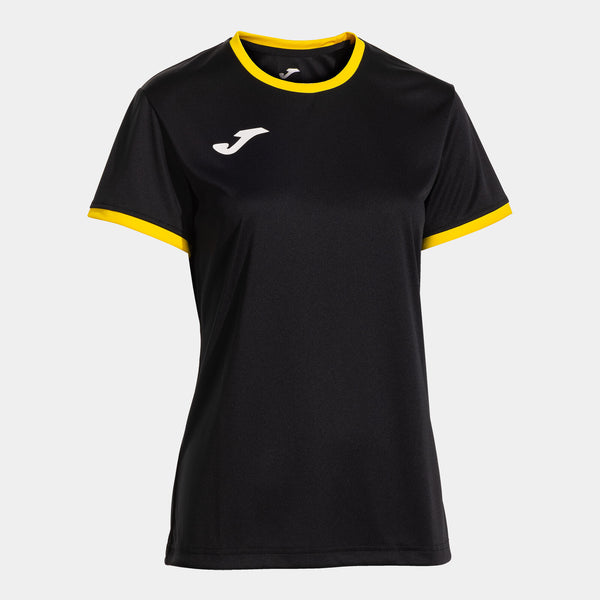 Tričko Joma Combi Premium černá-žlutá, sportovní dres