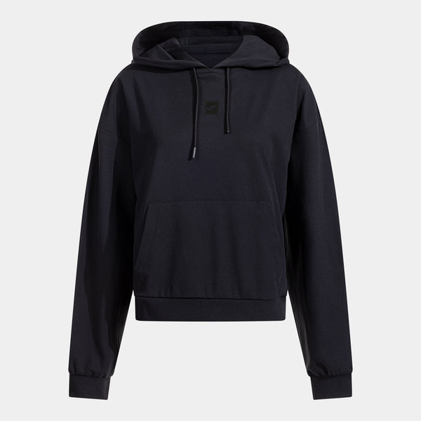 Černá mikina s kapucí Joma Resort Hoodie